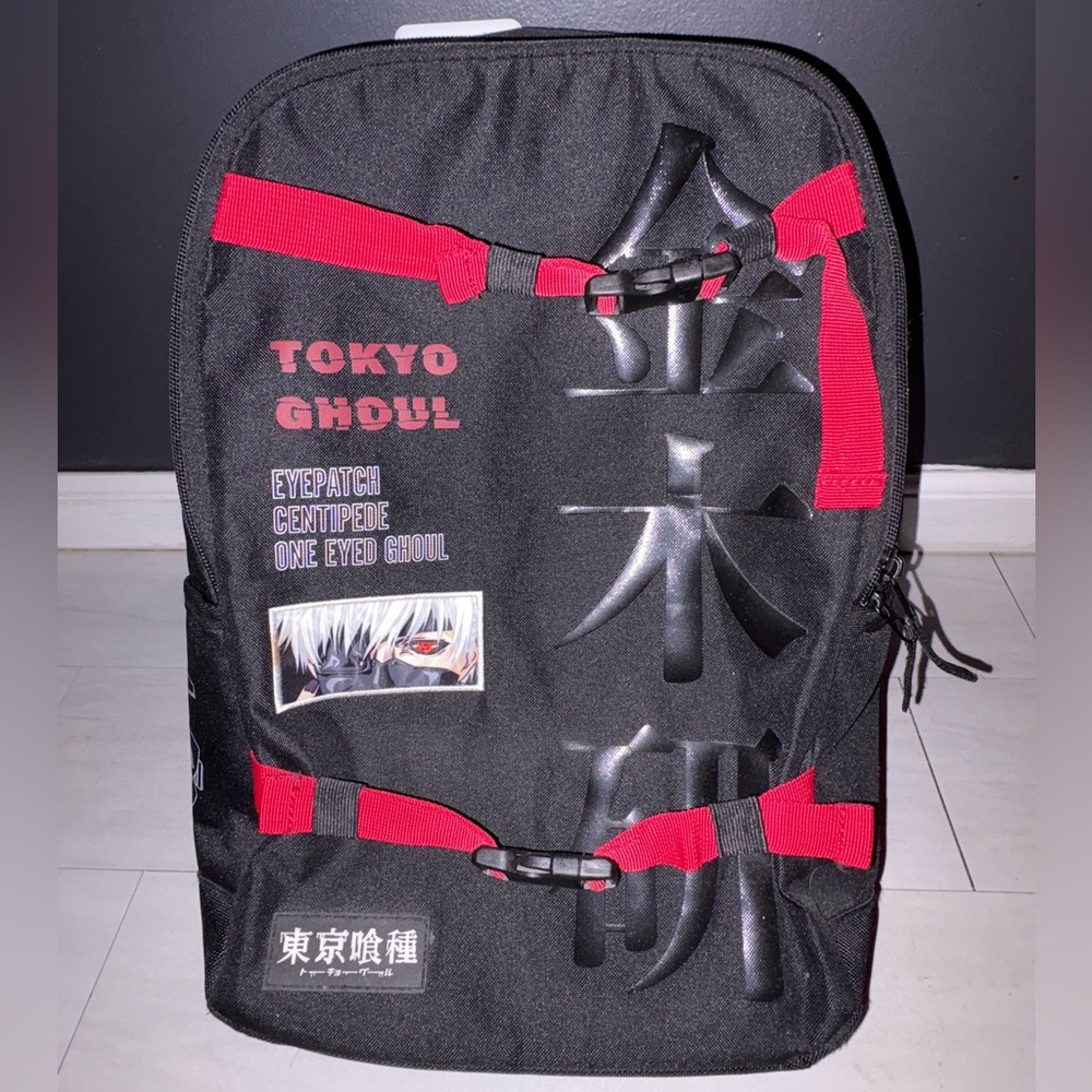 Tokyo Ghoul Black and Red Backpack
